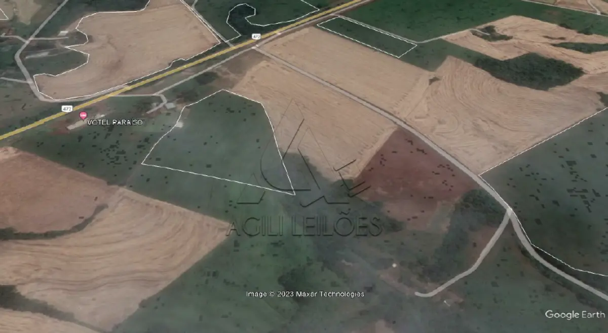 LOTE 000 - IMÓVEIS: Lote 01 Matrícula nº 7.569 – Área de 53.000,00 m²  RI de Três de Maio/RS