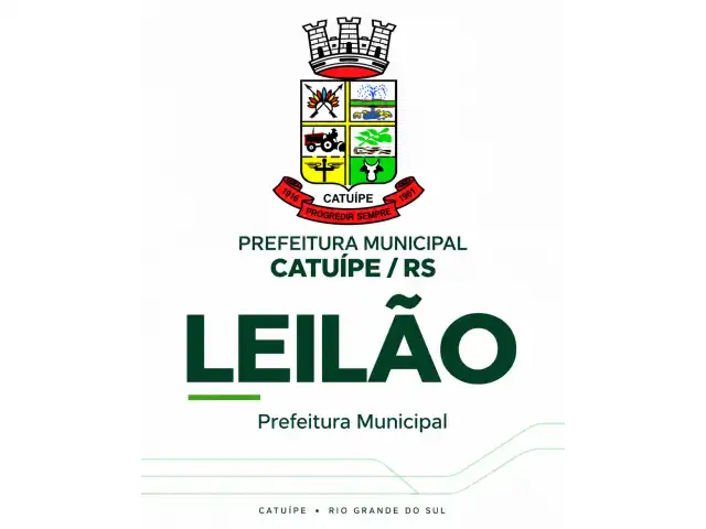 Leilão Prefeitura Catuípe/RS