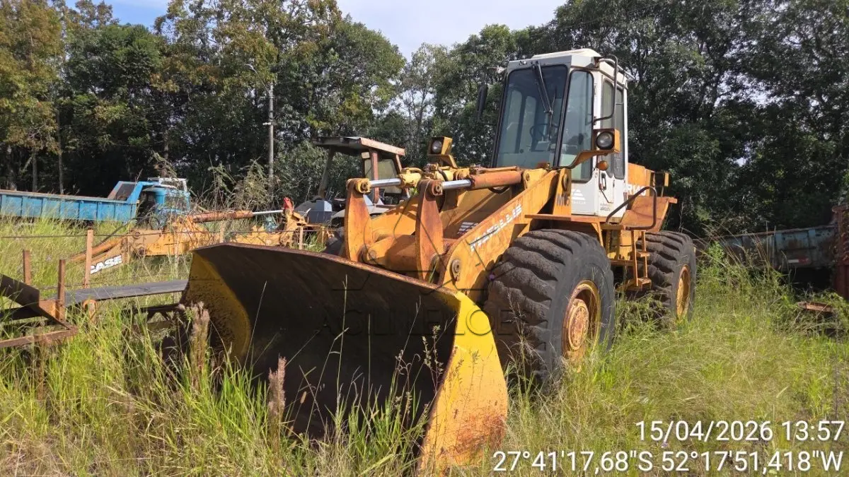 LOTE 006 - VEICULO	 	M-15	 	CARREGADEIRA 	FIATALIS
MOD.140B, PATRIMÔNIO 47371