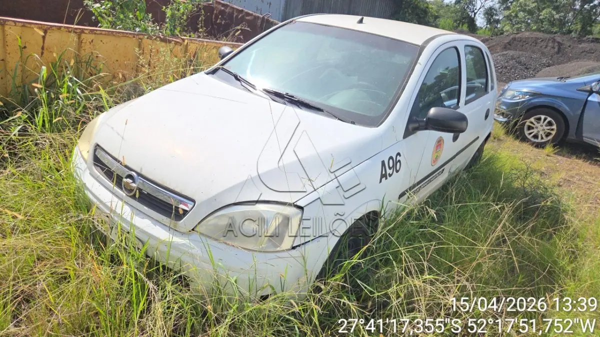 LOTE 008 - VEÍCULO A-96 CORSA HATCH MAXX, PLACA
INY8055, PATRIMÔNIO 56315