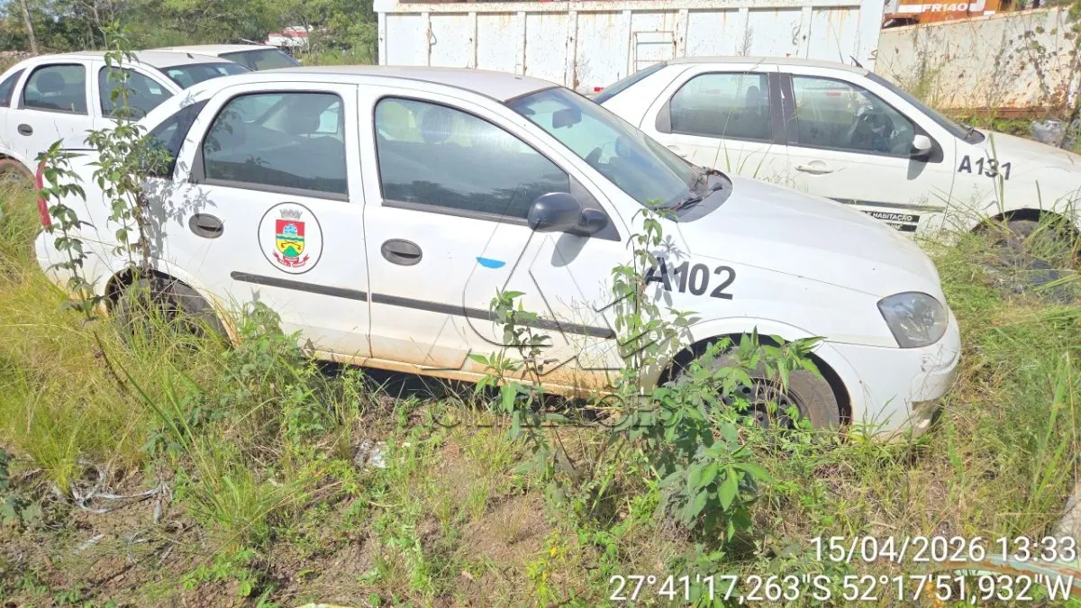 LOTE 007 - VEÍCULO	 A-102	 	CORSA 	SEDAN	 	MAXX,
PATRIMÔNIO 56721, PLACA IOF2740