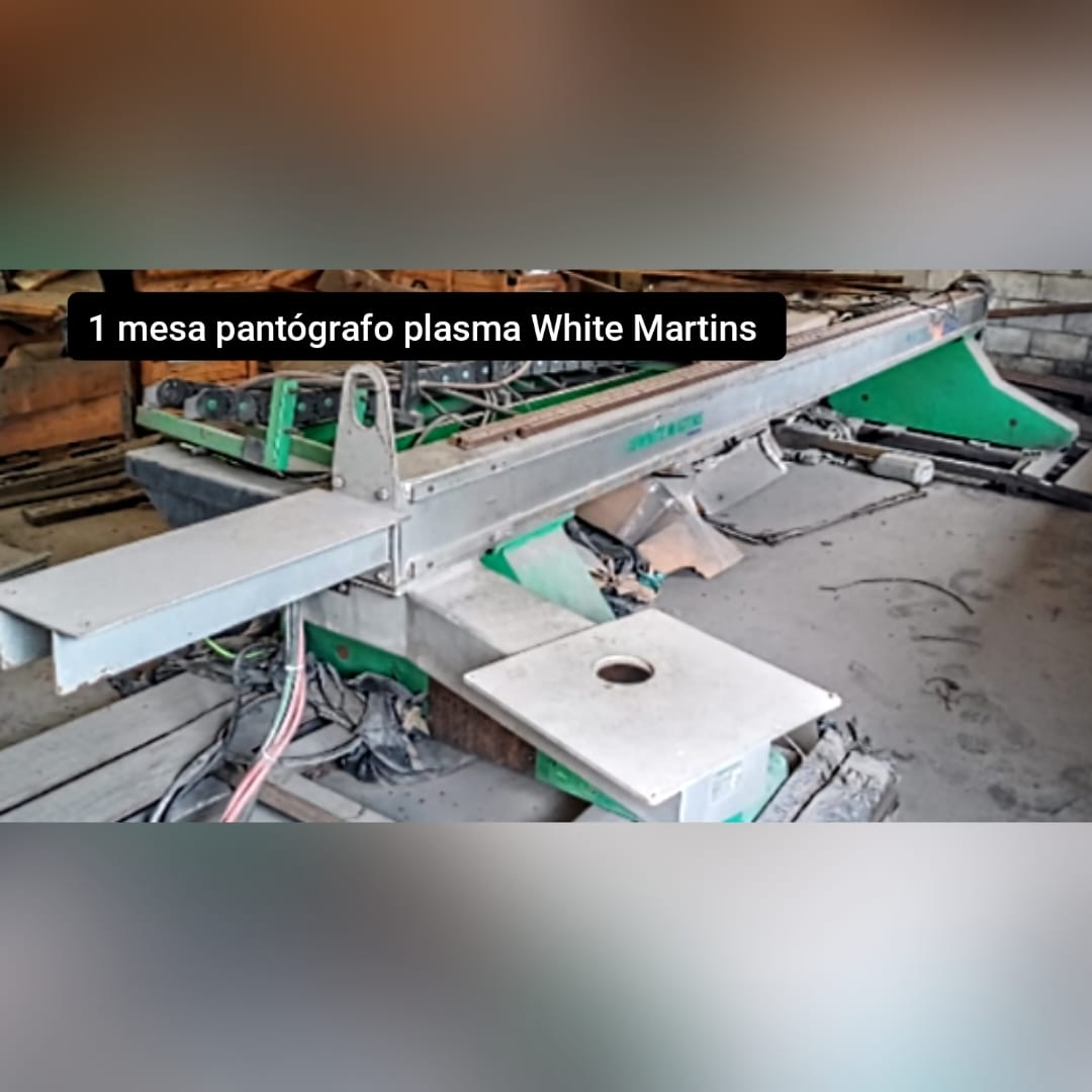 Foto de 1 PANTÓGRAFO PLASMA 3000 HD WHITE MARTINS. FALTAM CNC E TOCHA