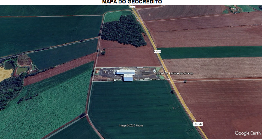Uma Fração De Terras De Cultura, Pertencente Ao Lote Rural Nº 5, localizado em Três De Maio - RS